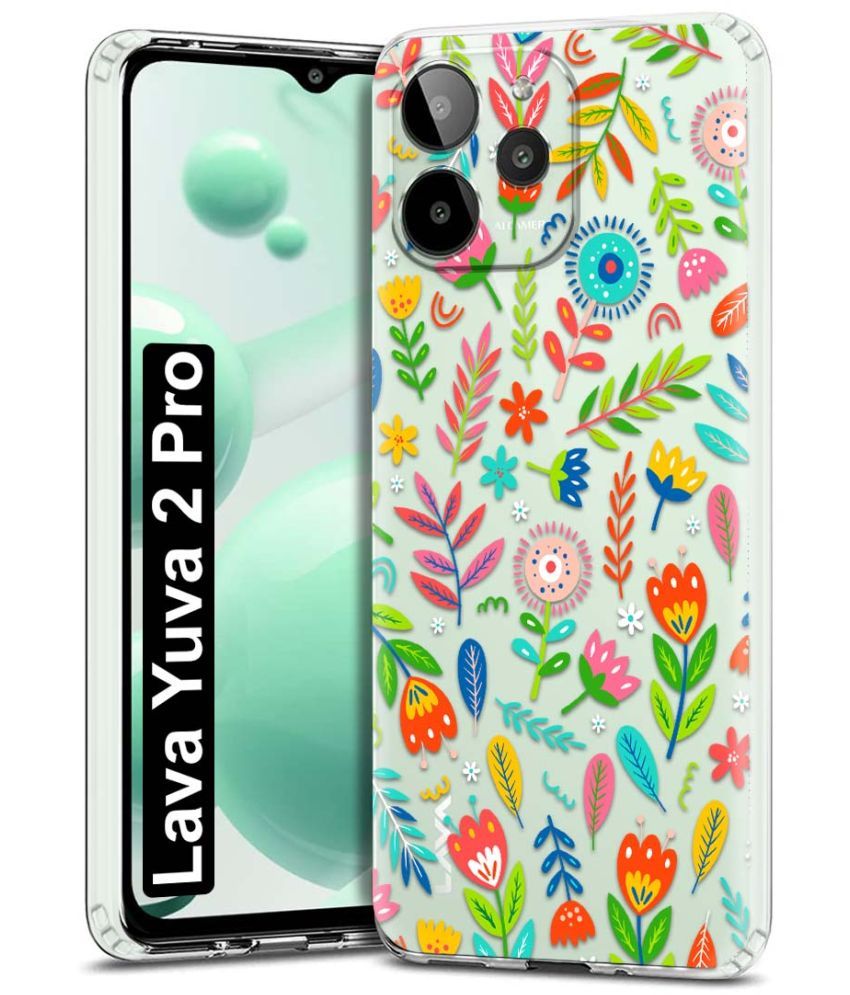     			Fashionury Multicolor Printed Back Cover Silicon Compatible For Lava YUVA 2 Pro ( Pack of 1 )