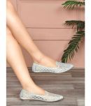 JM Looks Silver Women's Casual Ballerinas