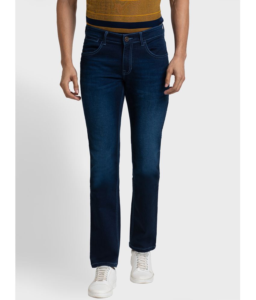     			Colorplus Slim Fit Distressed Men's Jeans - Blue ( Pack of 1 )