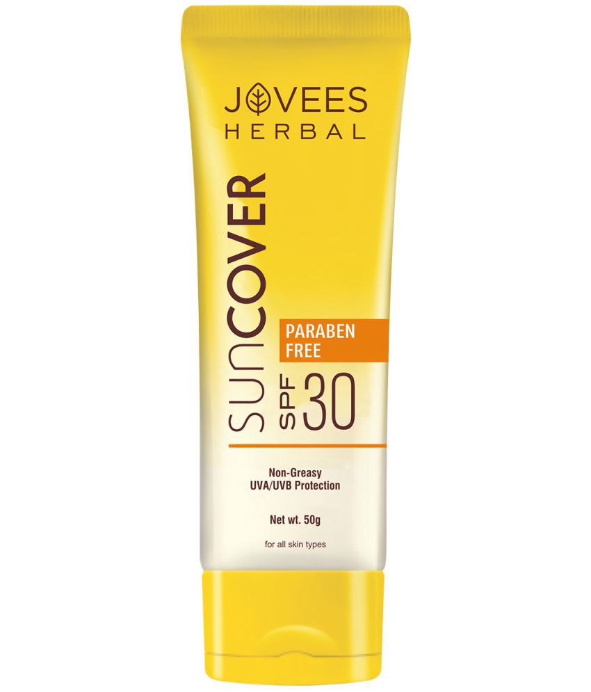     			Jovees Herbal Sun Cover SPF 30Broad Spectrum ProtectionFor All Skin Type 50gm (Pack of 1)