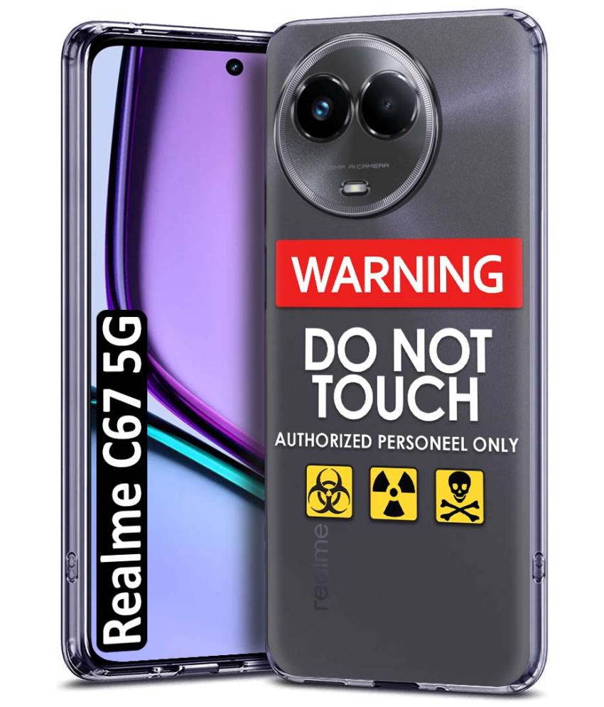     			NBOX Multicolor Printed Back Cover Silicon Compatible For Realme C67 ( Pack of 1 )