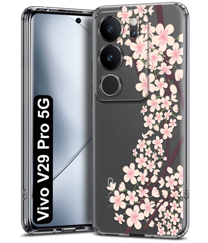     			NBOX Multicolor Printed Back Cover Silicon Compatible For Vivo V29 Pro 5G ( Pack of 1 )