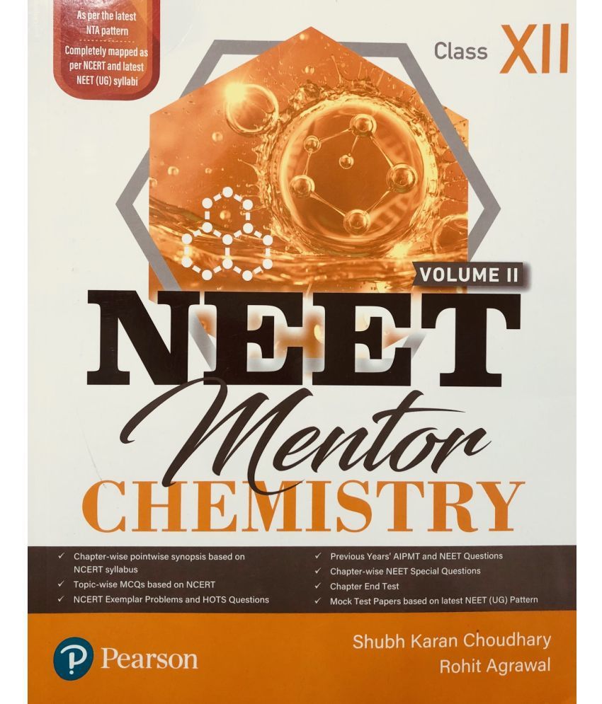     			NEET Mentor Chemistry Class XII Volume II