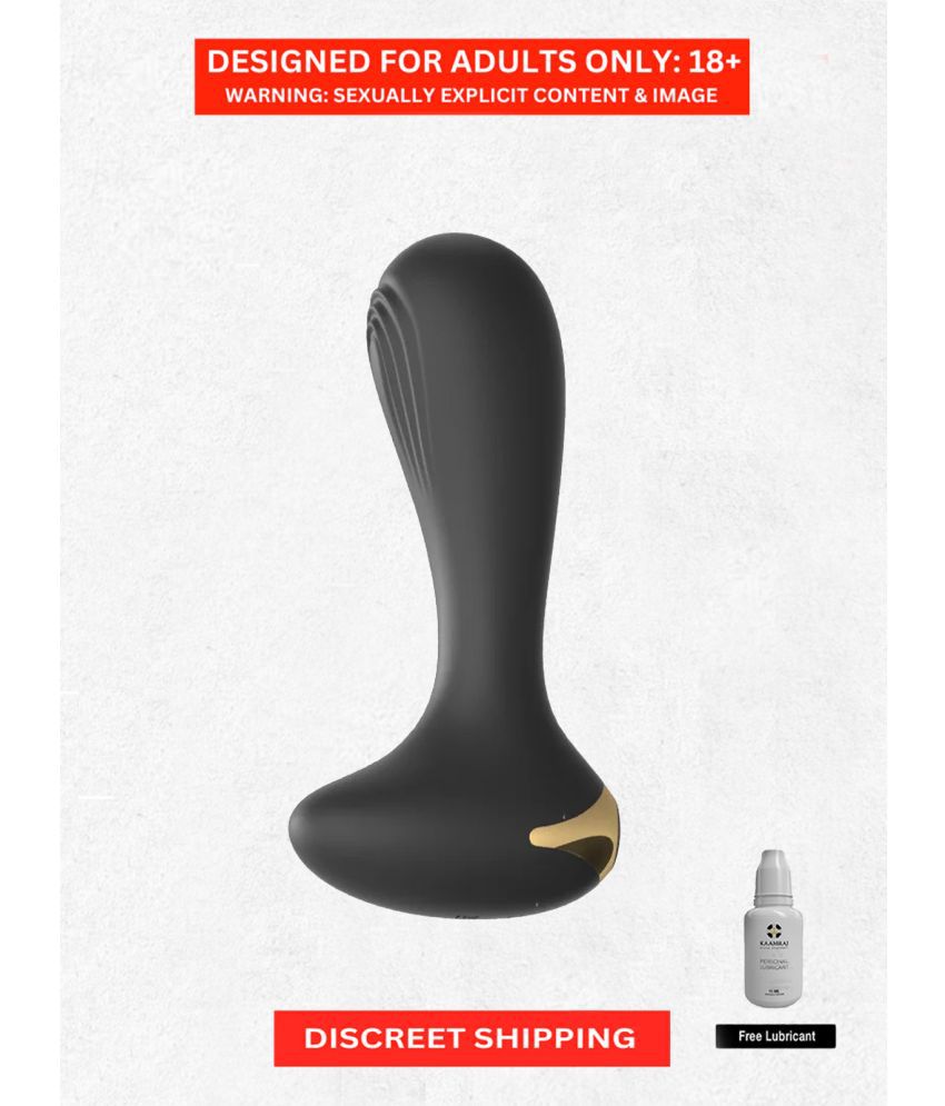     			Skin Safe and Stretchable Anal Plug for Men and Women with Free Kaamraj Lube By Naughty Nights