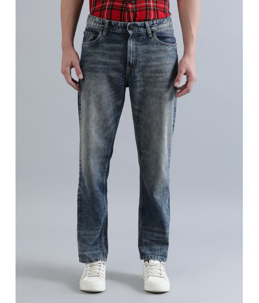     			Bene Kleed Regular Fit Acid Wash Men's Jeans - Blue ( Pack of 1 )
