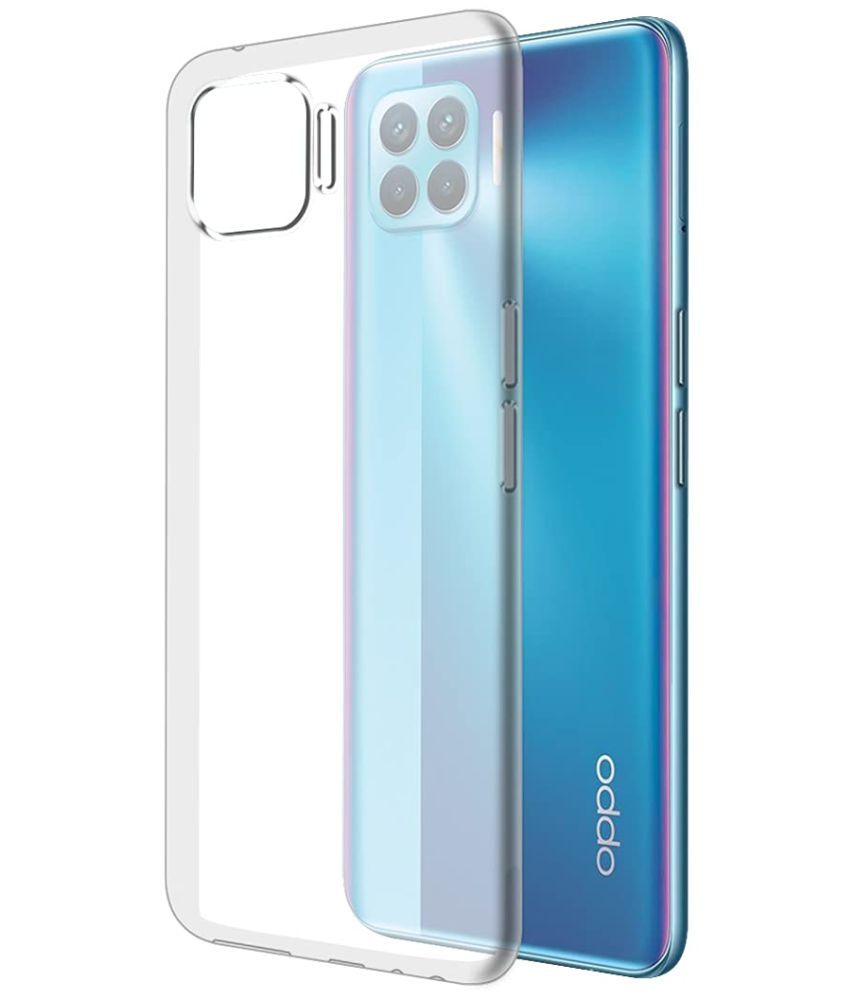     			Bright Traders Plain Cases Compatible For Silicon OPPO F17 PRO ( Pack of 1 )