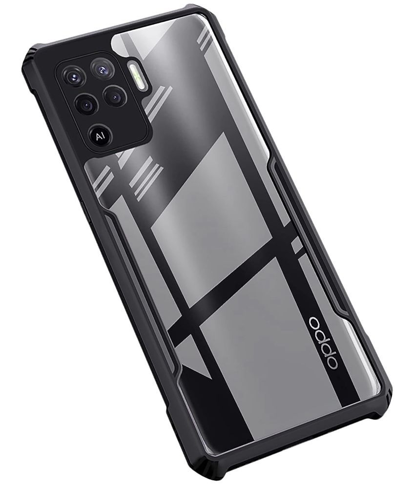     			Doyen Creations Shock Proof Case Compatible For Polycarbonate Oppo F19 Pro ( Pack of 1 )