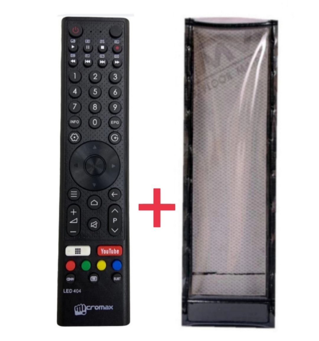     			SUGNESH C-33 New TvR-60  RC TV Remote Compatible with Micromax Smart led/lcd