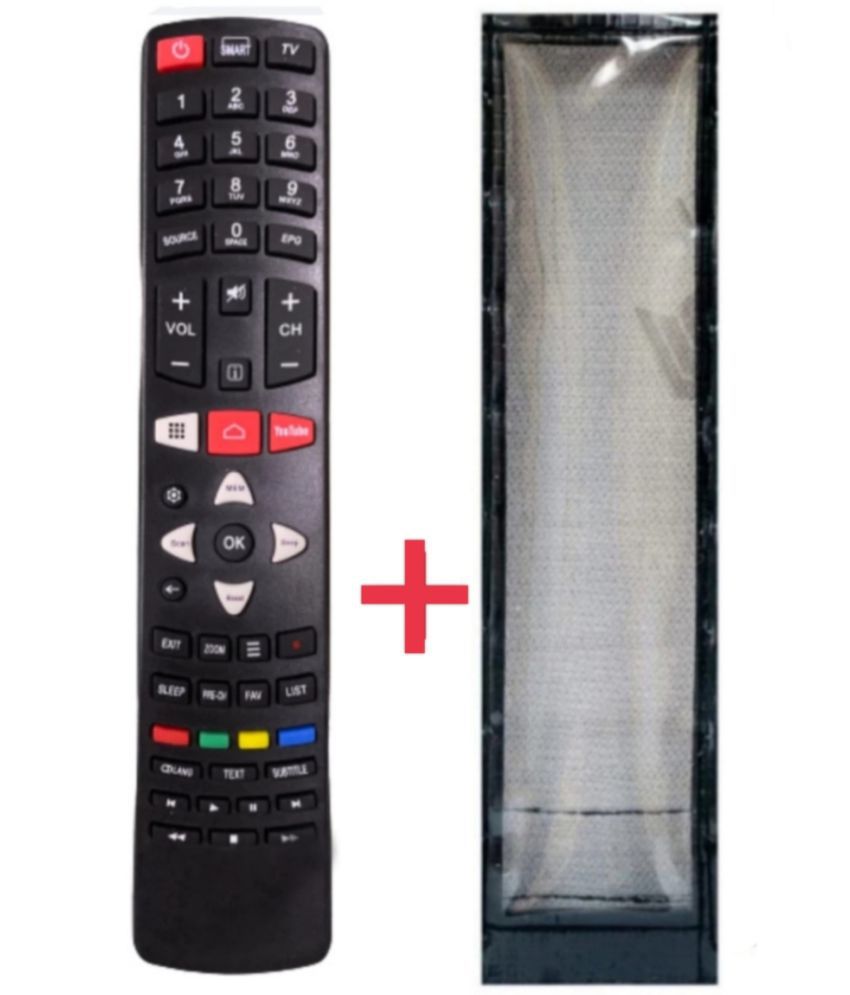     			SUGNESH C-39 New TvR-65  RC TV Remote Compatible with Micromax Smart led/lcd