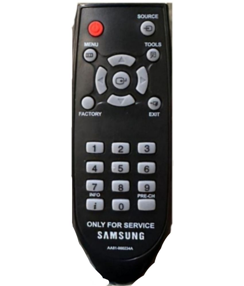     			SUGNESH New TvR-132 TV Remote Compatible with Samsamg CRT Tv Remote