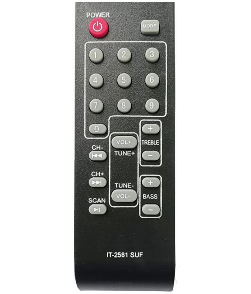     			SUGNESH New TvR-40 TV Remote Compatible with Intex Home theatre