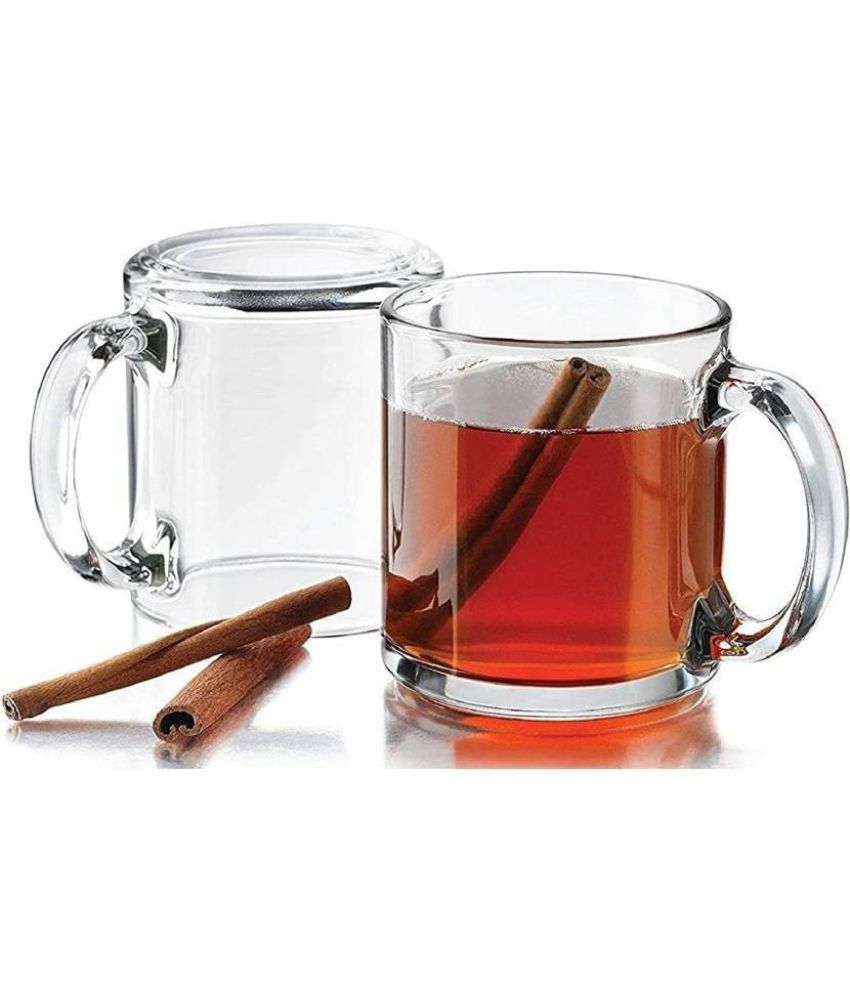     			1st Time Glass Self Stirring Tea Cup 180 ml ( Pack of 2 )