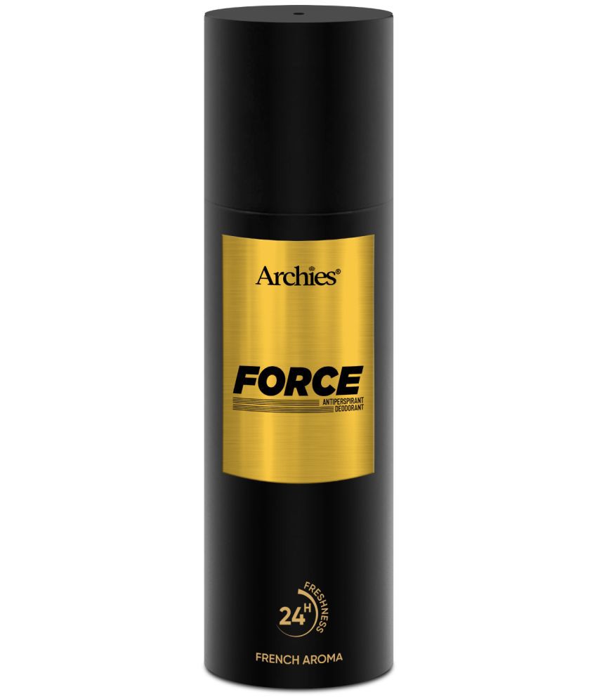     			Archies FORCE  Long-Lasting Fresh Sporty Premium Deodorant Spray for Men 200 ml ( Pack of 1 )