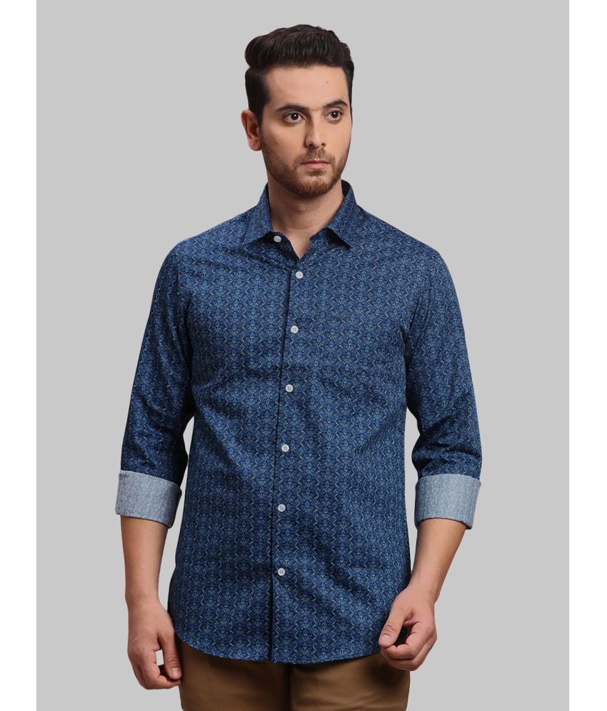     			Colorplus Cotton Regular Fit Full Sleeves Men's Casual Shirt - Blue ( Pack of 1 )