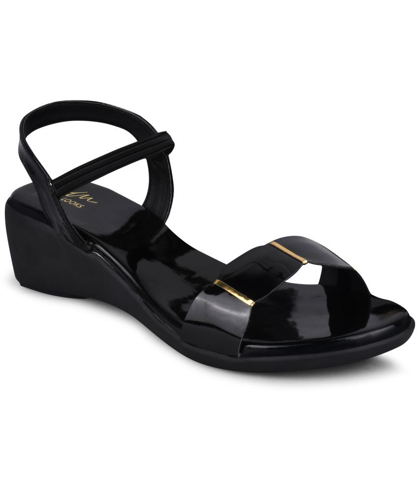     			JM Looks Black Women's Sandal Heels