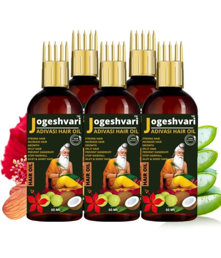     			Jogeshvari Anti Dandruff Bhringraj Oil 300 ml ( Pack of 5 )