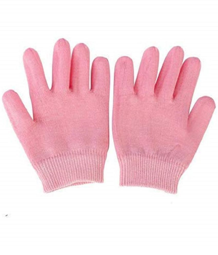     			KALPVRUKSH ENTERPRISE Pink Women's Woollen Gloves ( Pack of 1 )