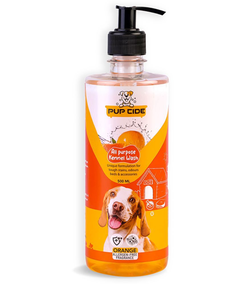     			Pup Cide Orange Silicone Dog Medium Cages/Carrier