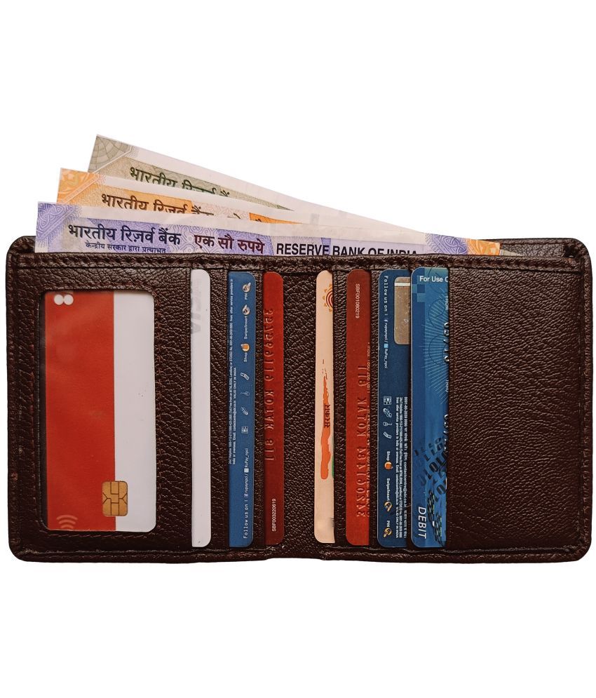     			Wingers Black PU Men's RFID Wallet,Regular Wallet ( Pack of 1 )