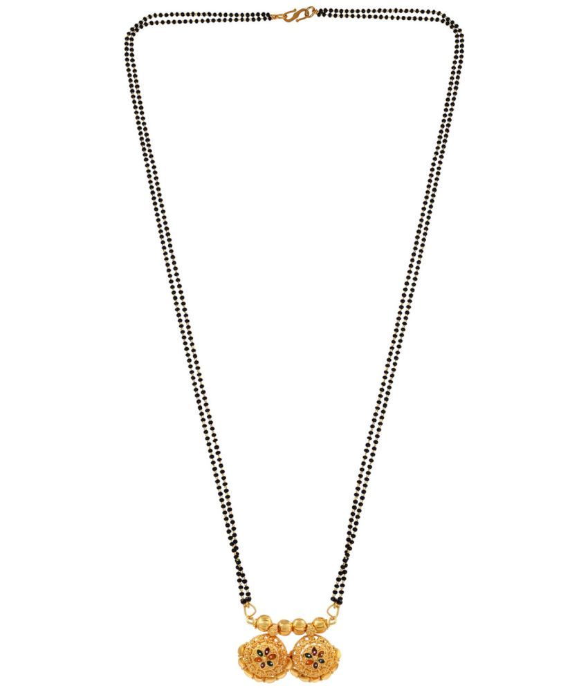     			ADMIER Golden Mangalsutra ( Pack of 1 )