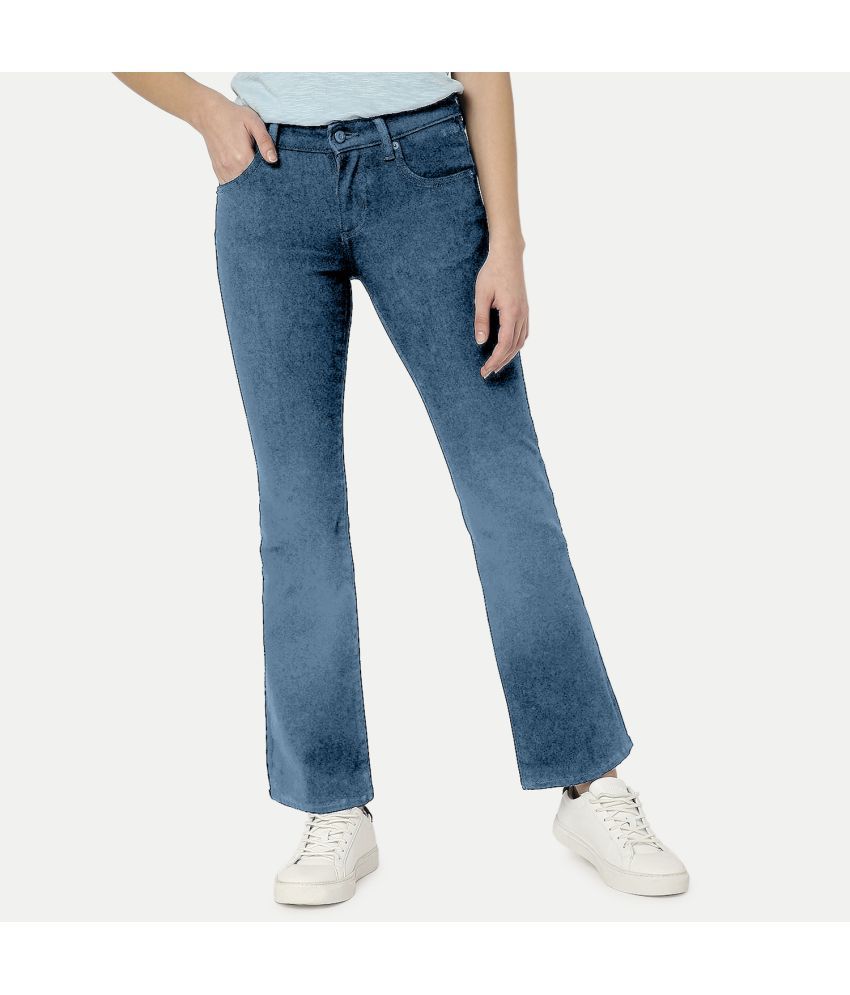     			Radprix - Light Blue Denim Regular Fit Women's Jeans ( Pack of 1 )