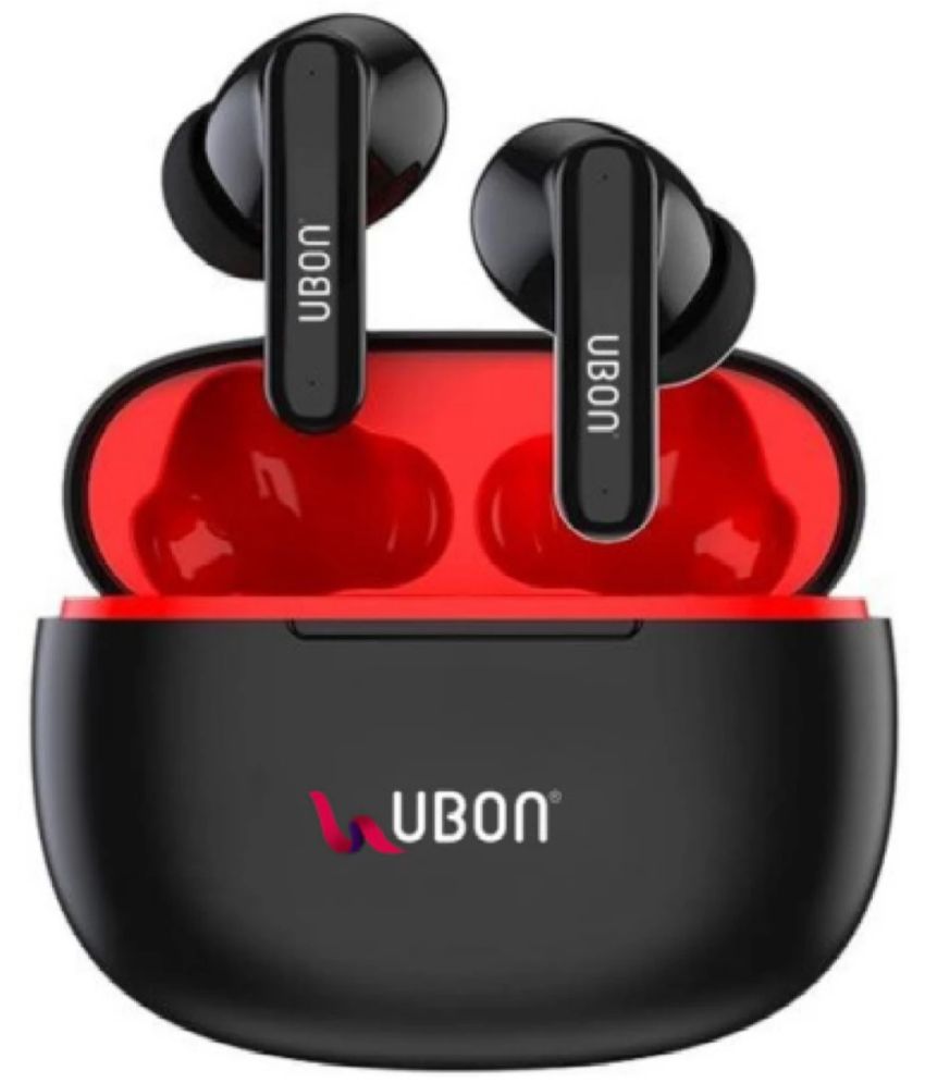     			UBON BT-305 Bluetooth True Wireless (TWS) On Ear 4 Hours Playback Active Noise cancellation IPX4(Splash & Sweat Proof) Black
