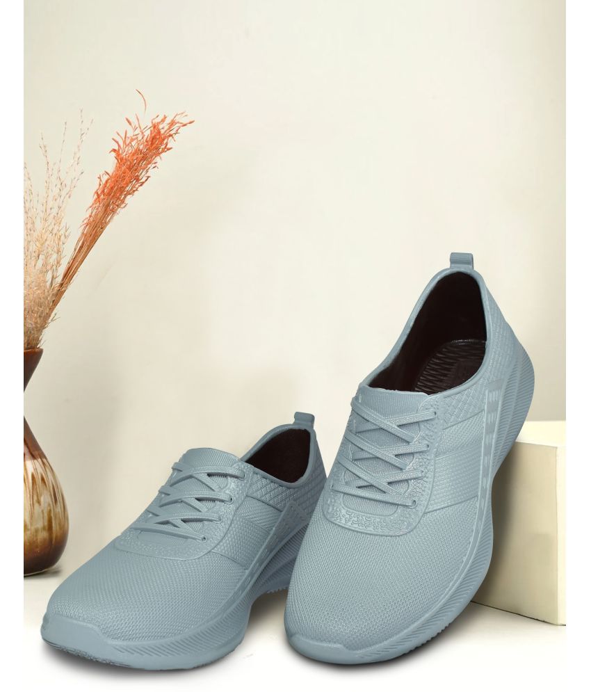     			Ajanta Grey Men's Slip-on Shoes