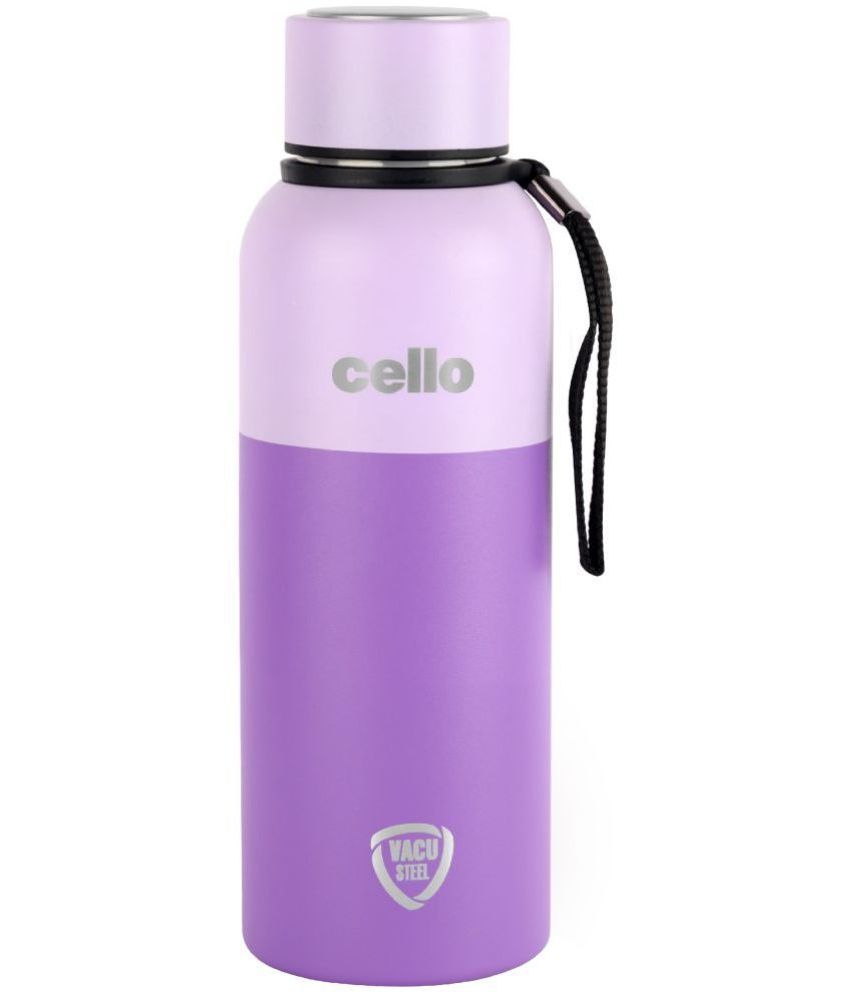     			Cello Neo Kent Vacusteel Purple Steel Flask ( 550 ml )