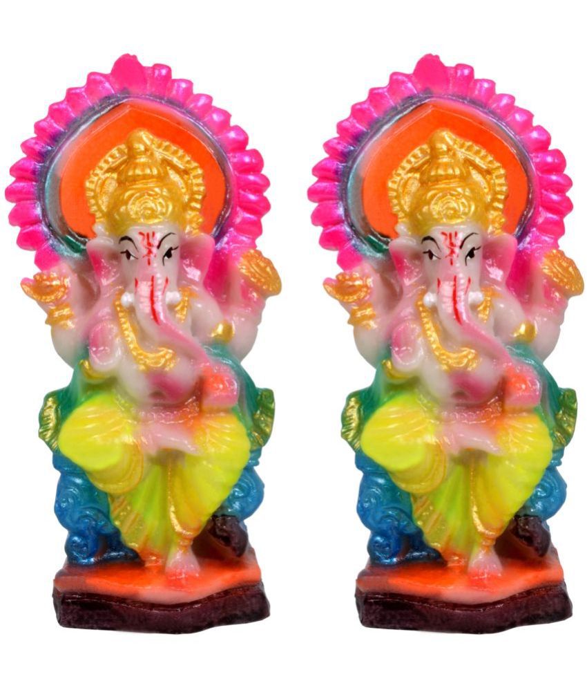     			JMALL Ceramic Lord Ganesha Idol ( 12 cm )
