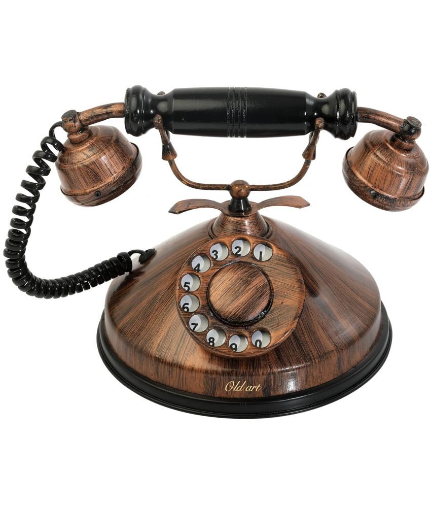    			Mantra Telepdone Corded Landline Phone ( Brown )