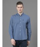 Red Tape 100% Cotton Regular Fit Solids Full Sleeves Men's Casual Shirt - Blue ( Pack of 1 )