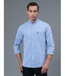 Red Tape 100% Cotton Regular Fit Solids Full Sleeves Men's Casual Shirt - Blue ( Pack of 1 )