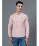 Red Tape Cotton Blend Regular Fit Solids Full Sleeves Men's Casual Shirt - Peach ( Pack of 1 )