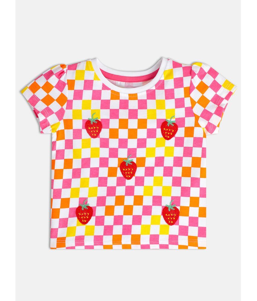     			MINI KLUB Pink Baby Girl Top ( Pack of 1 )