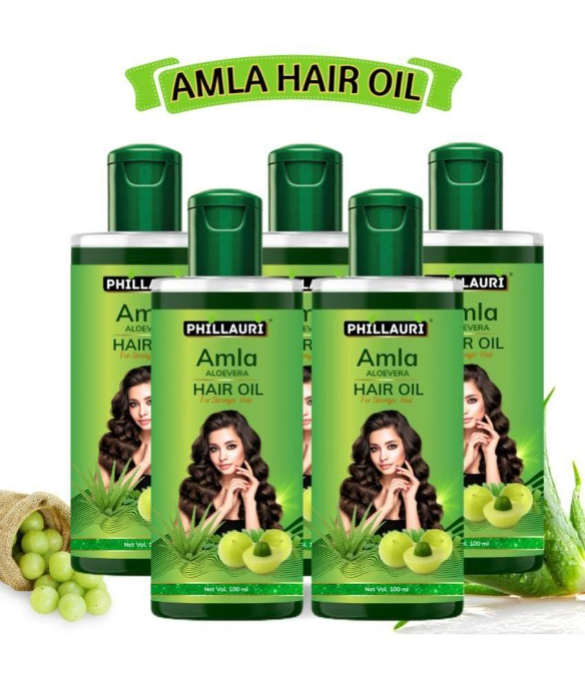     			Phillauri Anti Hair Fall Amla Oil 500 ml ( Pack of 5 )