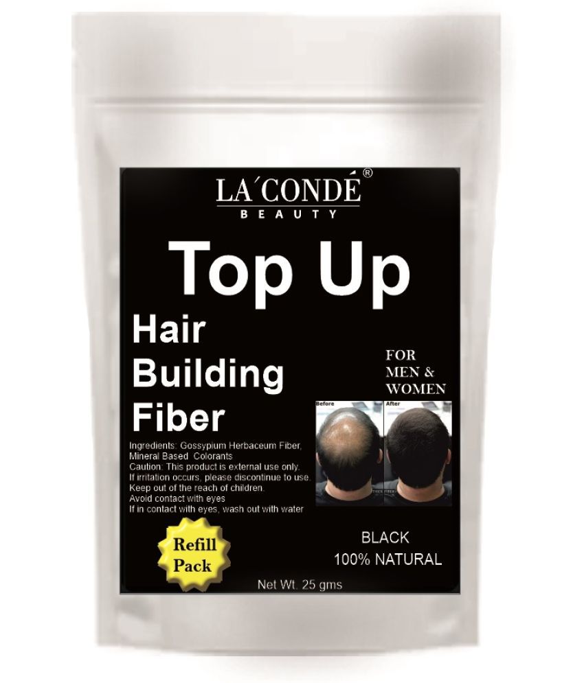     			La'Conde Hair Building Fiber Instant Fuller Hair (Black) 25 gm