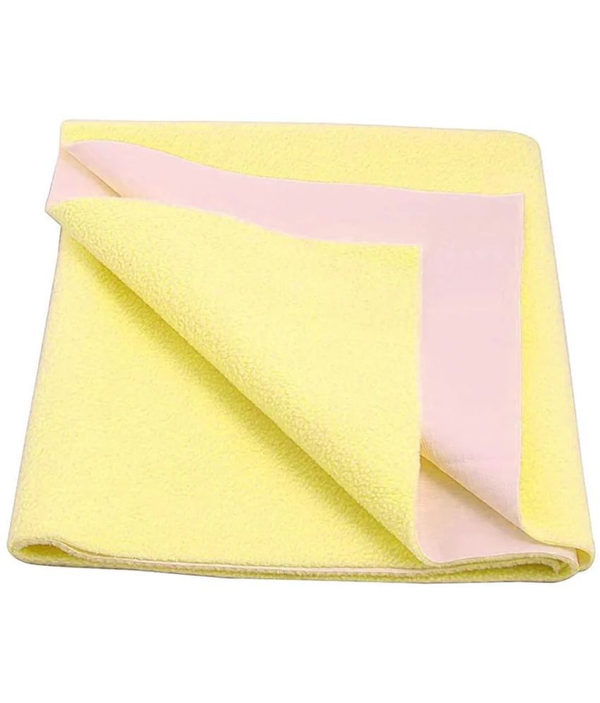     			Lissa Care Yellow Blended Bed Protector Sheet ( Pack of 1 )