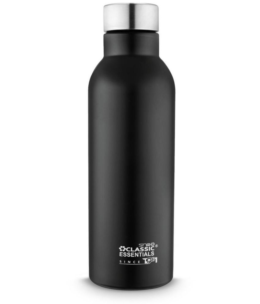     			Classic Essentials Capsule Water Bottle Black Water Bottle 1000 mL ( Set of 1 )