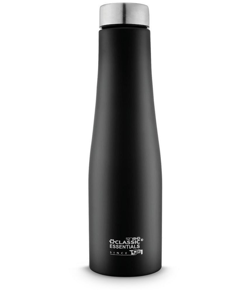     			Classic Essentials Inox Carbo Water Bottle Black Water Bottle 1000 mL ( Set of 1 )