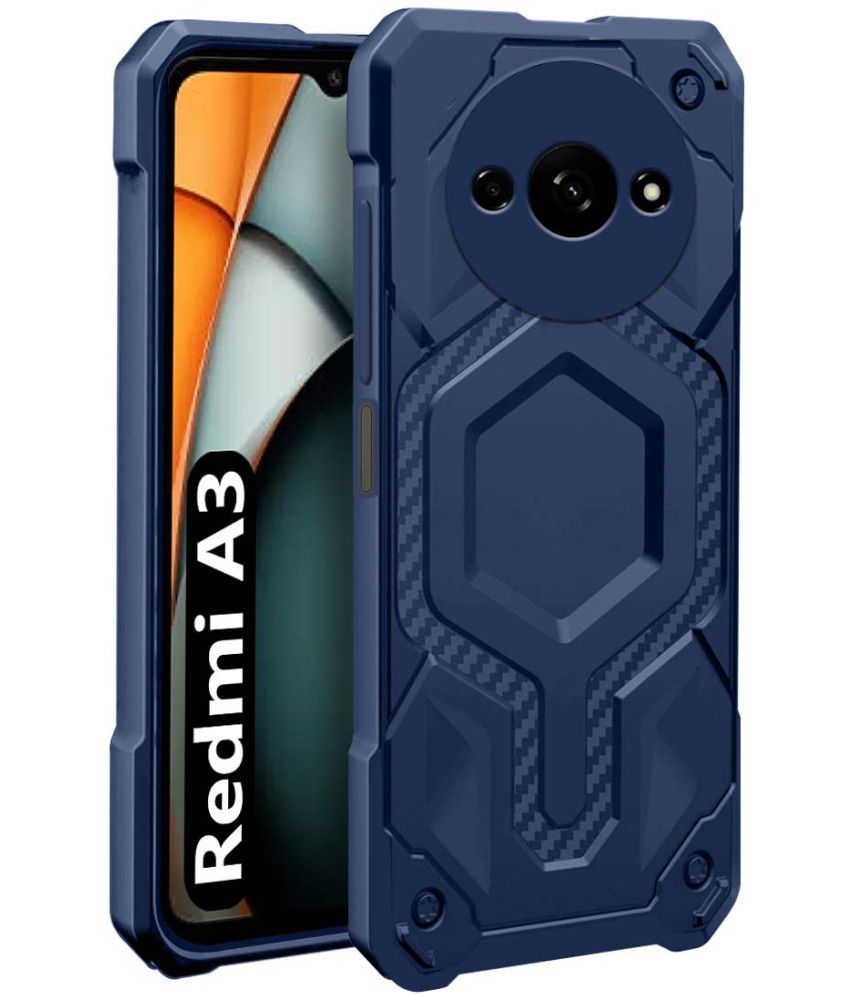     			Fashionury Bumper Cases Compatible For Rubber Redmi A3 ( Pack of 1 )