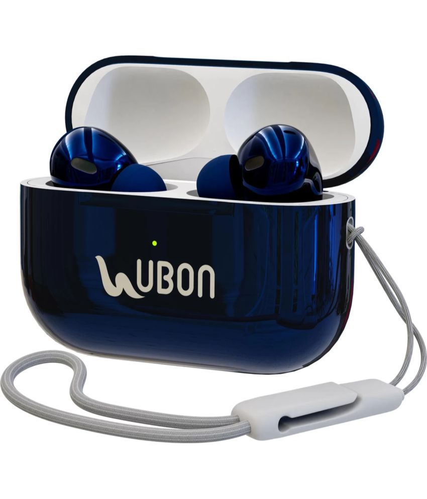     			UBON BT-160 Bluetooth True Wireless (TWS) On Ear 26 Hours Playback Active Noise cancellation IPX4(Splash & Sweat Proof) Blue
