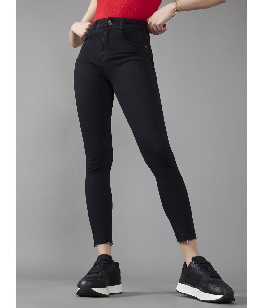     			Dolce Crudo - Black Denim Slim Fit Women's Jeans ( Pack of 1 )