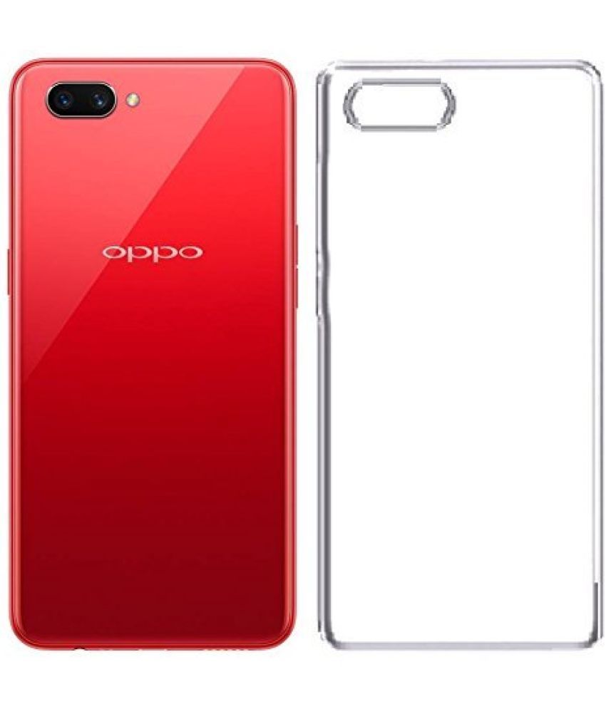     			Kosher Traders Plain Cases Compatible For Silicon OPPO A3S ( Pack of 1 )