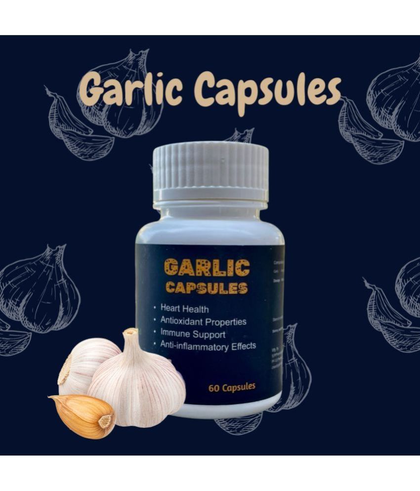     			Looks United Ayurvedic Garlic Nutritional Supplement Capsules (Pack of 60Cap)