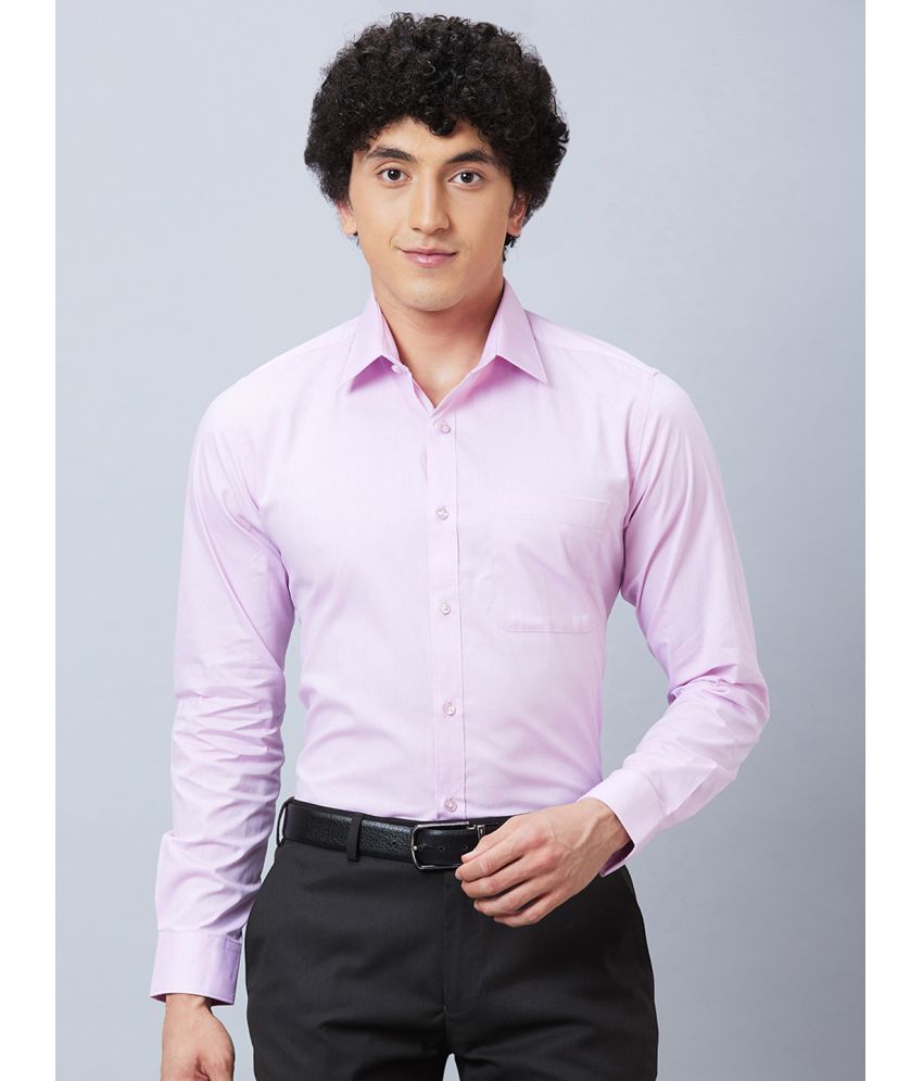     			Raymond Cotton Slim Fit Full Sleeves Men's Formal Shirt - Purple ( Pack of 1 )