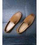 Red Tape Tan Men's Mocassin Formal Shoes