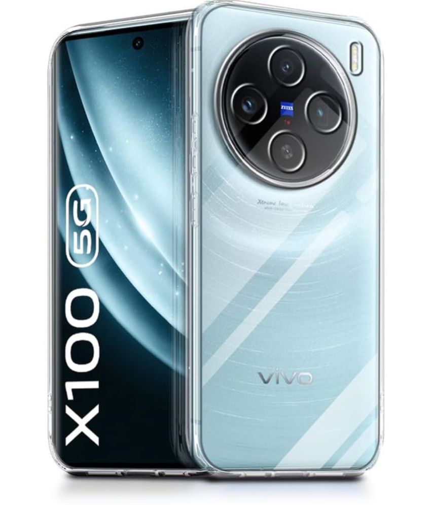     			Case Vault Covers Silicon Soft cases Compatible For Silicon Vivo X100 ( Pack of 1 )