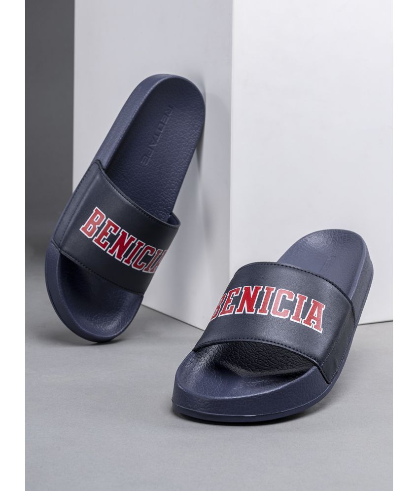     			Red Tape Navy Men's Slide Flip Flop