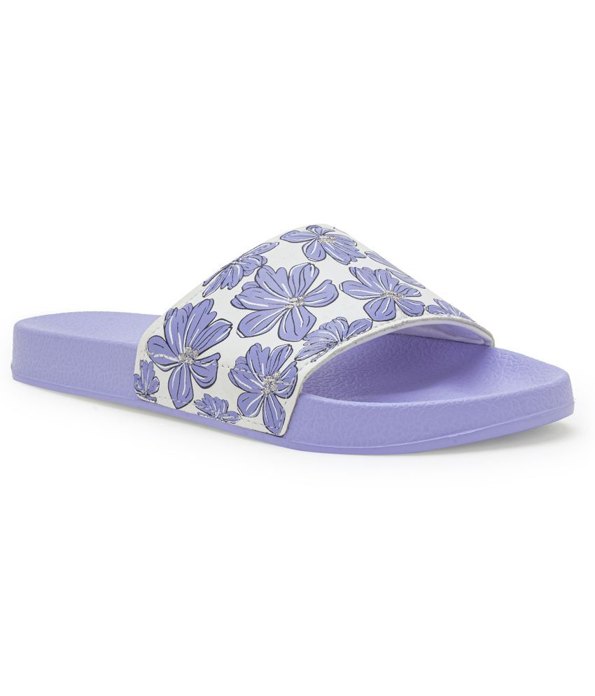     			Red Tape Purple Women's Slide Flip Flop