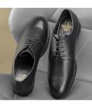 Red Tape Black Men's Derby Formal Shoes